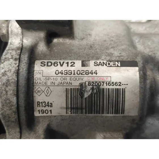 Compresor Aire Acondicionado para Renault Clio Ii Fase Ii (B/Cb0)