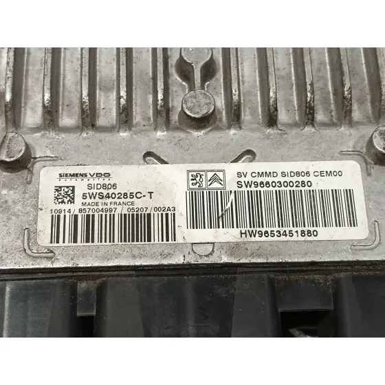 Centralita Motor Uce para Citroën C2