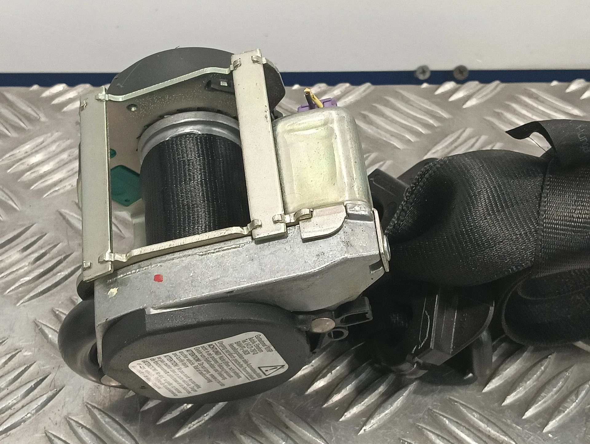 Cinturon Seguridad Trasero Izquierdo para Volkswagen Touareg (7L6)