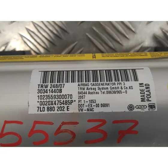 Airbag Delantero Derecho para Volkswagen Touareg (7L6)