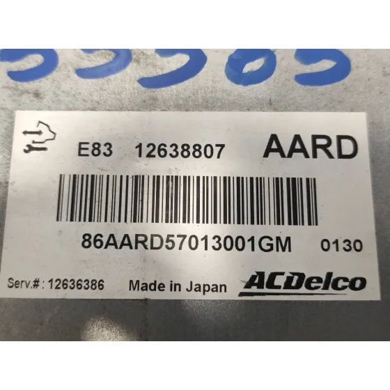 Centralita Motor Uce para Opel Astra J Lim.