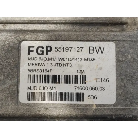 Centralita Motor Uce para Opel Meriva