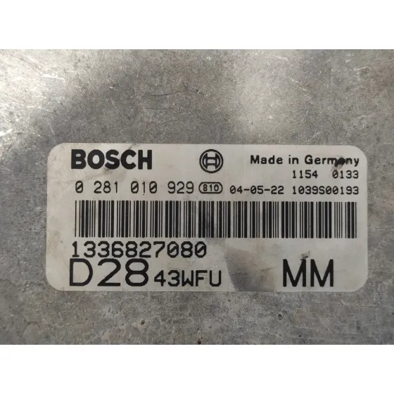 Centralita Motor Uce para Citroën Jumper Caja Cerrada Desde '02