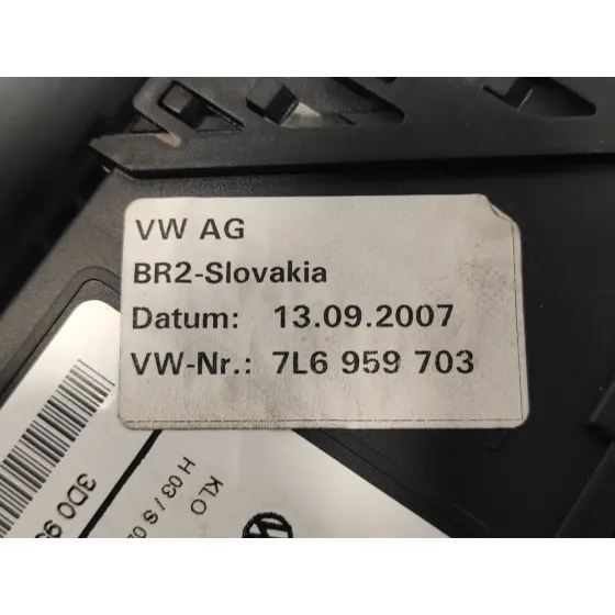 Motor Elevalunas Trasero Izquierdo para Volkswagen Touareg (7L6)