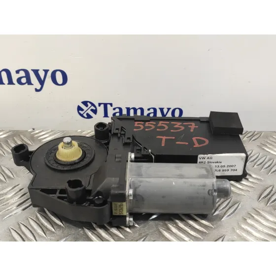 Motor Elevalunas Trasero Derecho para Volkswagen Touareg (7L6)