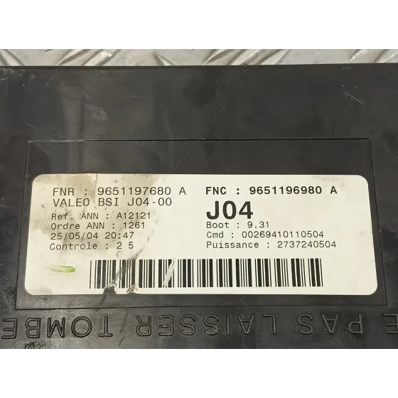Caja Reles / Fusibles para Peugeot 307 Break / Sw (S1)