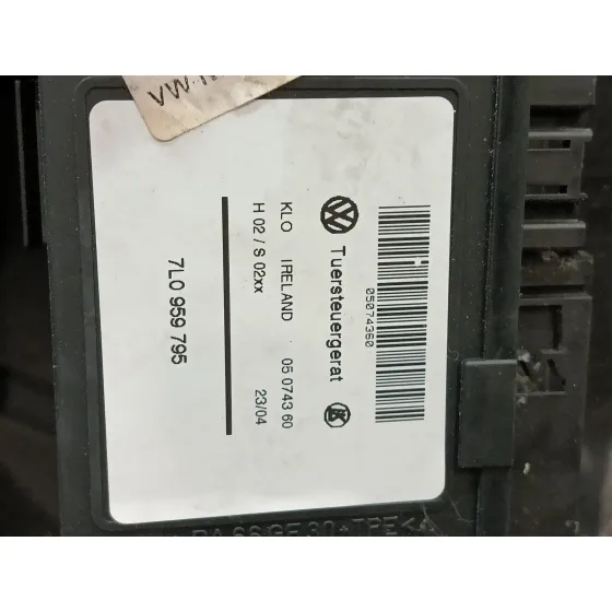 Elevalunas Trasero Izquierdo para Volkswagen Touareg (7L6)