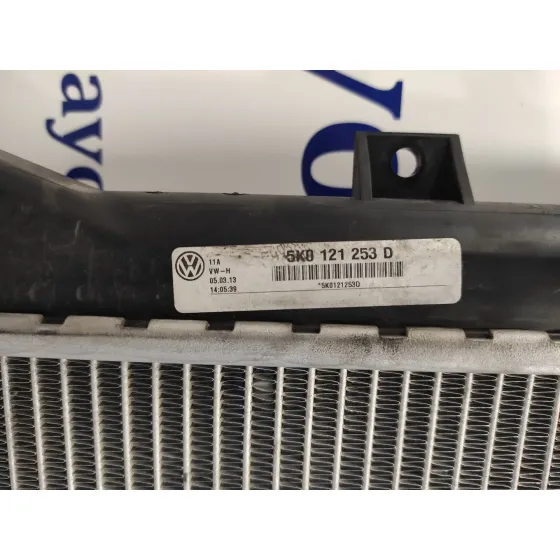 Radiador Agua para Volkswagen Golf V Berlina (1K1)
