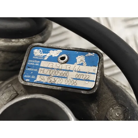 Turbocompresor para Opel Combo (Corsa C)