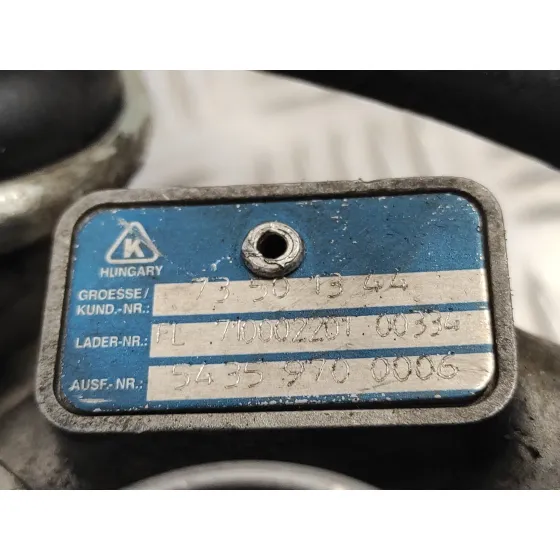 Turbocompresor para Opel Corsa C