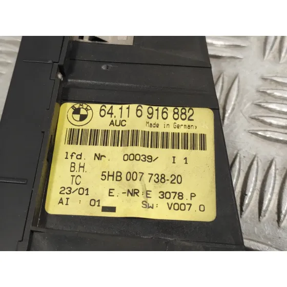 Mando Climatizador para Bmw Serie 3 Berlina (E46)