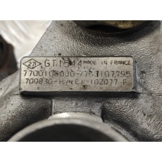 Turbocompresor para Renault Megane I Fase 2 Gandtour (Ka..)