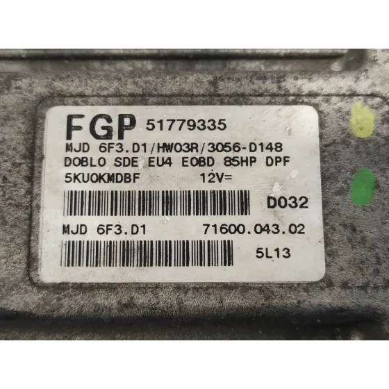 Centralita Motor Uce para Fiat Doblo (119)