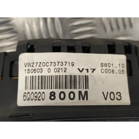 Cuadro Instrumentos para Volkswagen Polo (9N1)