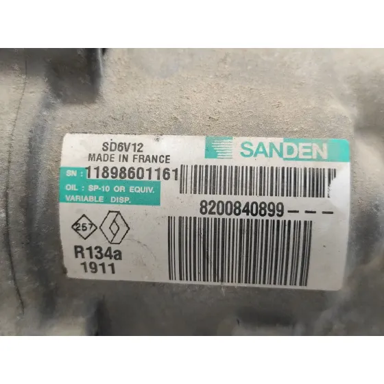 Compresor Aire Acondicionado para Dacia Sandero