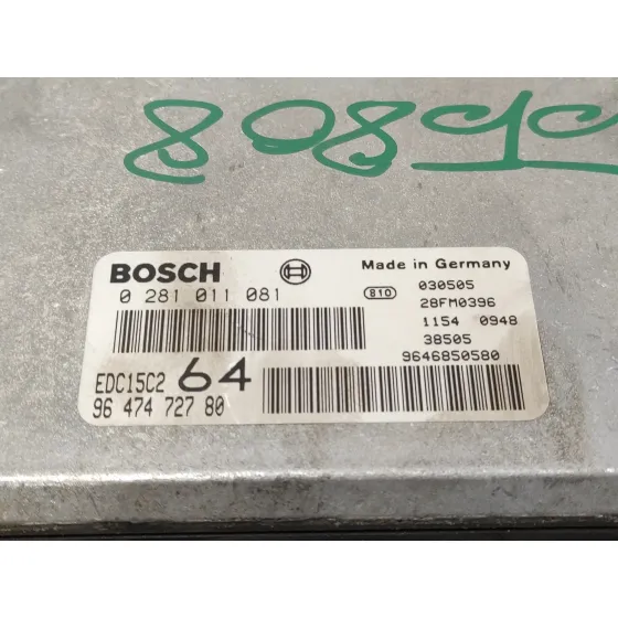 Centralita Motor Uce para Peugeot 307 Break / Sw (S1)