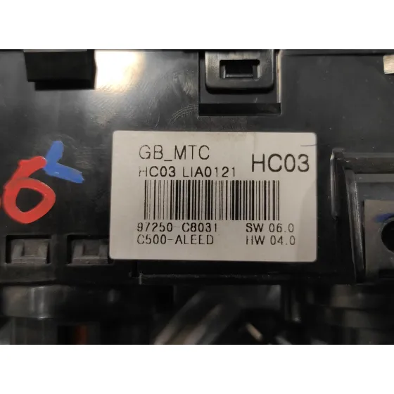 Mando Calefaccion / Aire Acondicionado para Hyundai I20