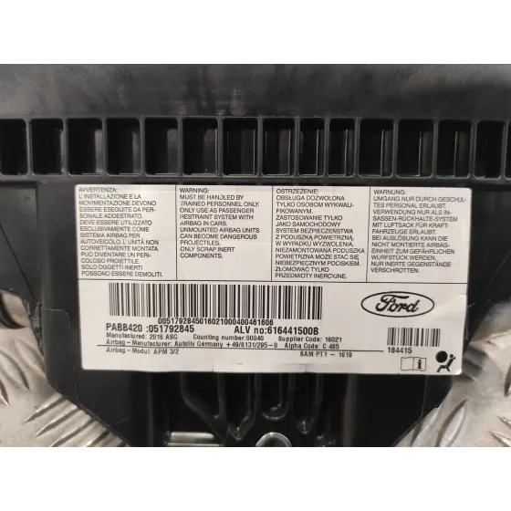 Airbag Delantero Derecho para Ford Ka (Ccu)