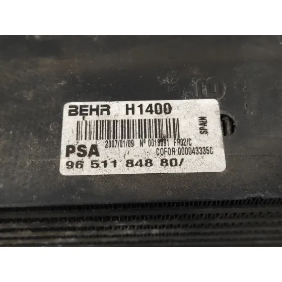 Intercooler para Peugeot 207