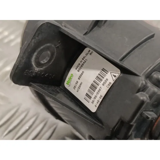 Faro Antiniebla Derecho para Nissan Qashqai (J10)