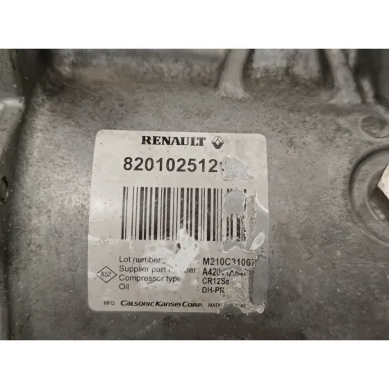 Compresor Aire Acondicionado para Dacia Sandero