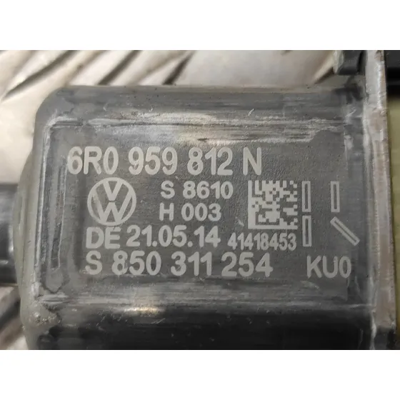 Elevalunas Trasero Derecho para Volkswagen Polo (6R1)