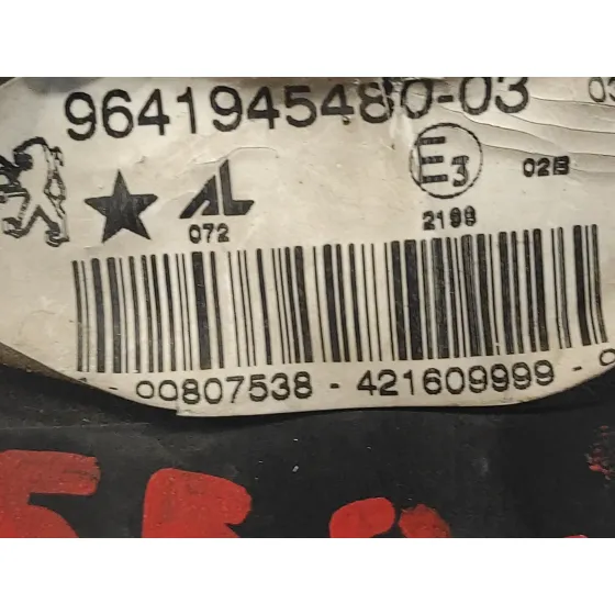 Faro Antiniebla Derecho para Peugeot 407