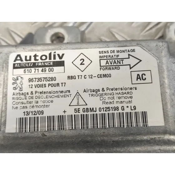 Centralita Airbag para Peugeot 308