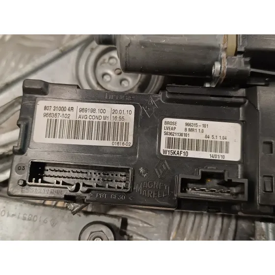 Elevalunas Delantero Derecho para Renault Megane Iii Berlina 5 P
