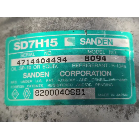 Compresor Aire Acondicionado para Mitsubishi Space Star (Dg0)