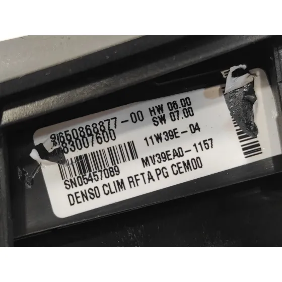 Mando Climatizador para Citroën C4 Picasso