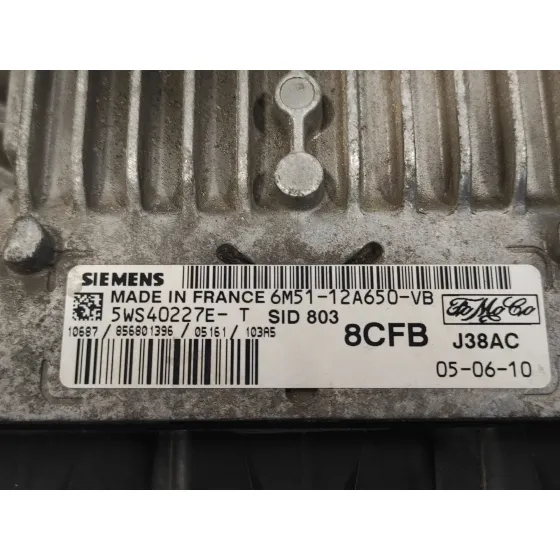 Centralita Motor Uce para Ford Focus Berlina (Cap)
