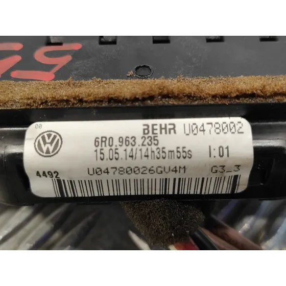 Resistencia Calefaccion para Volkswagen Polo (6R1)