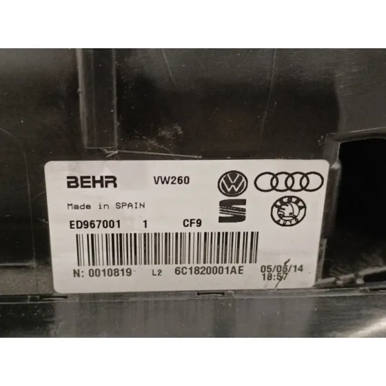 Calefaccion Entera Normal para Volkswagen Polo (6R1)