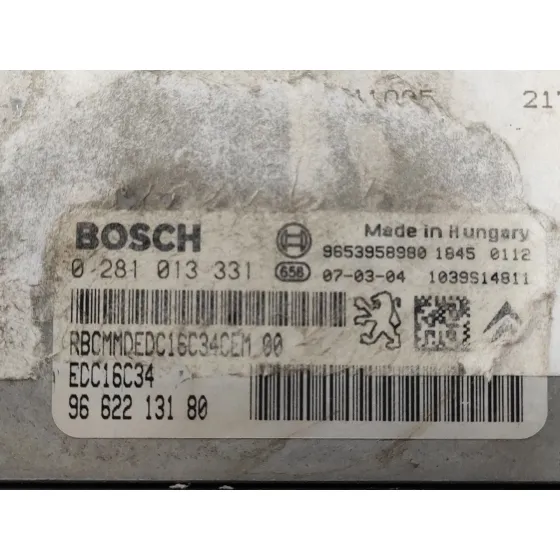 Centralita Motor Uce para Citroën C4 Berlina
