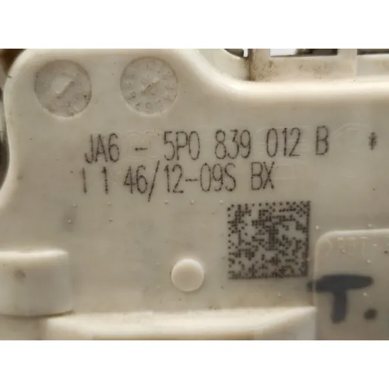 Cerradura Puerta Trasera Derecha para Seat Altea Xl (5P5)