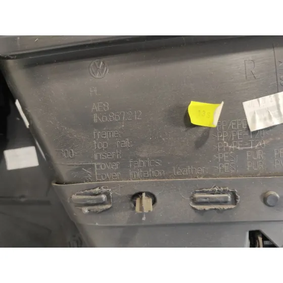Guarnecido Puerta Trasera Derecha para Volkswagen Golf V Berlina (1K1)