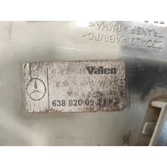 Piloto Delantero Derecho para Mercedes-Benz Vito (W638) Caja Cerrada
