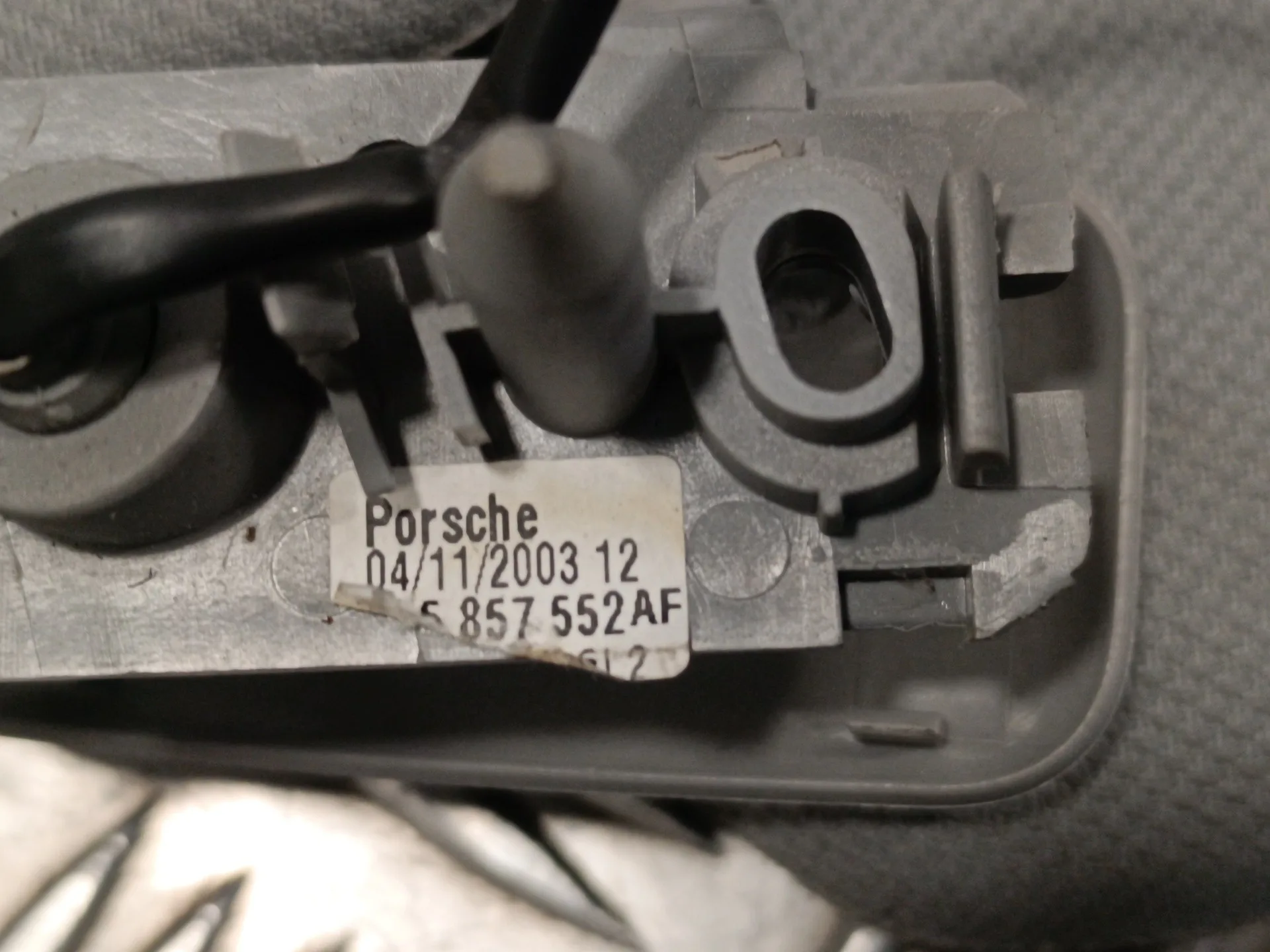 Parasol Derecho para Porsche Cayenne (Typ 9Pa)