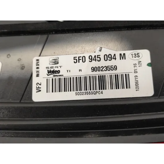 Piloto Trasero Derecho Porton para Seat Leon Sc (5F5)