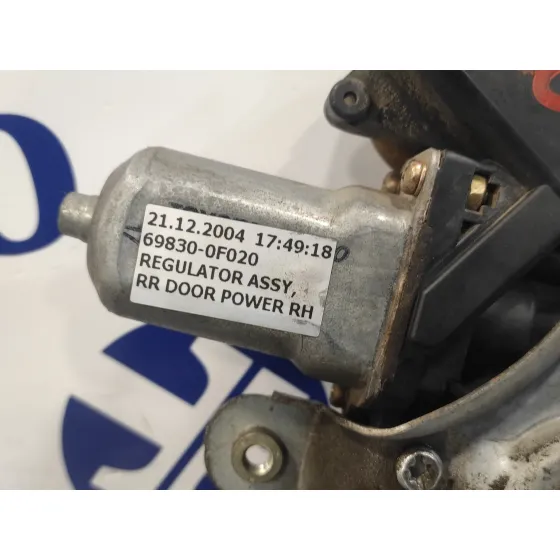 Elevalunas Trasero Derecho para Toyota Corolla Verso (R1)