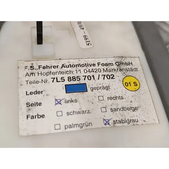 Moldura para Porsche Cayenne (Typ 9Pa)