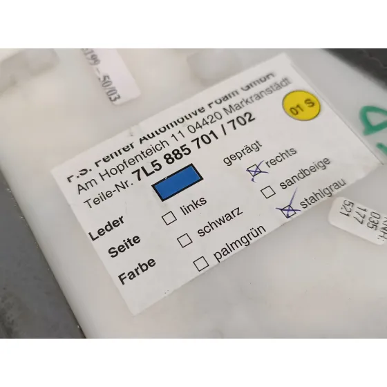 Moldura para Porsche Cayenne (Typ 9Pa)