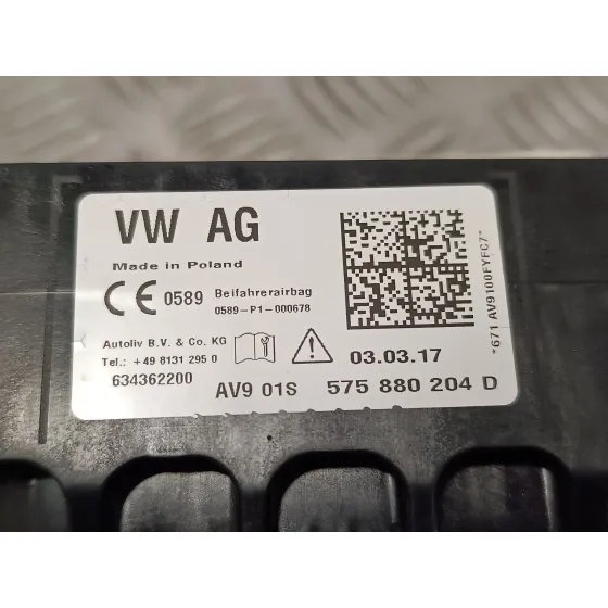 Airbag Delantero Derecho para Seat Ateca (Kh7)