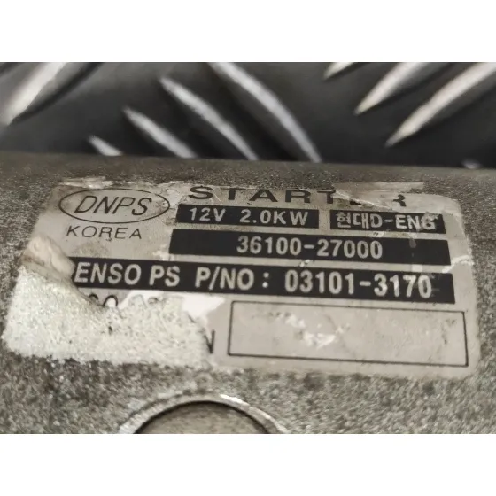 Motor Arranque para Hyundai Trajet (Fo)