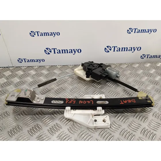 Elevalunas Trasero Derecho para Seat Leon (5F1)