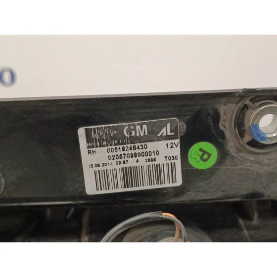 Piloto Trasero Derecho para Opel Combo D