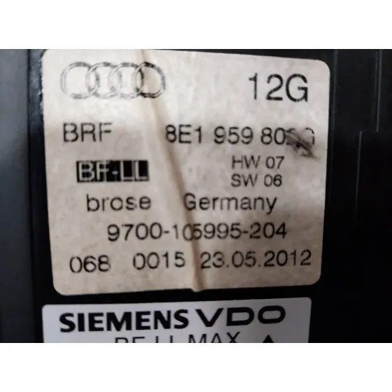 Elevalunas Delantero Derecho para Seat Exeo St (3R5)(2009>)
