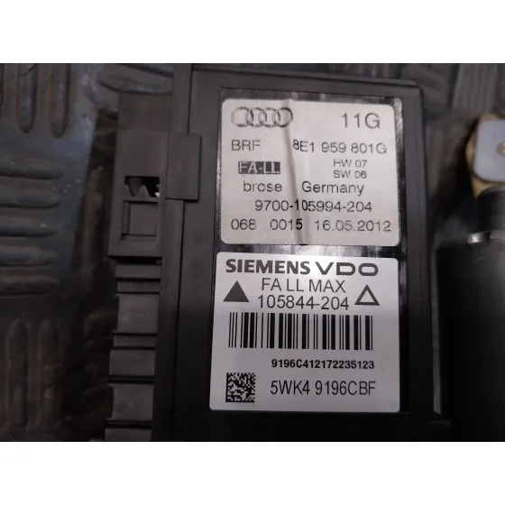 Elevalunas Delantero Izquierdo para Seat Exeo St (3R5)(2009>)