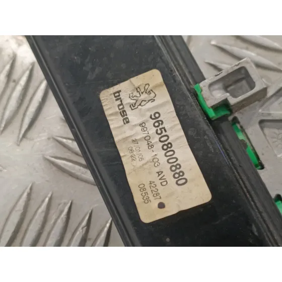 Elevalunas Delantero Derecho para Peugeot 407 Coupe
